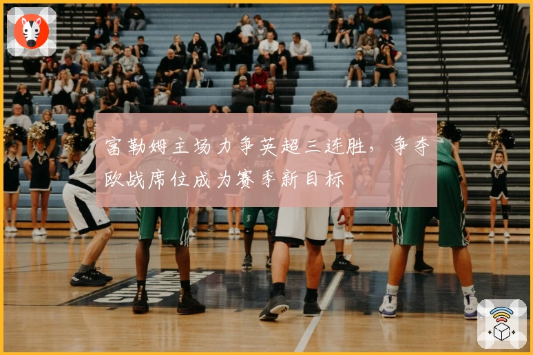 富勒姆主场力争英超三连胜，争夺欧战席位成为赛季新目标